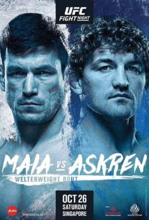 UFC on ESPN: Maia vs. Askren постер