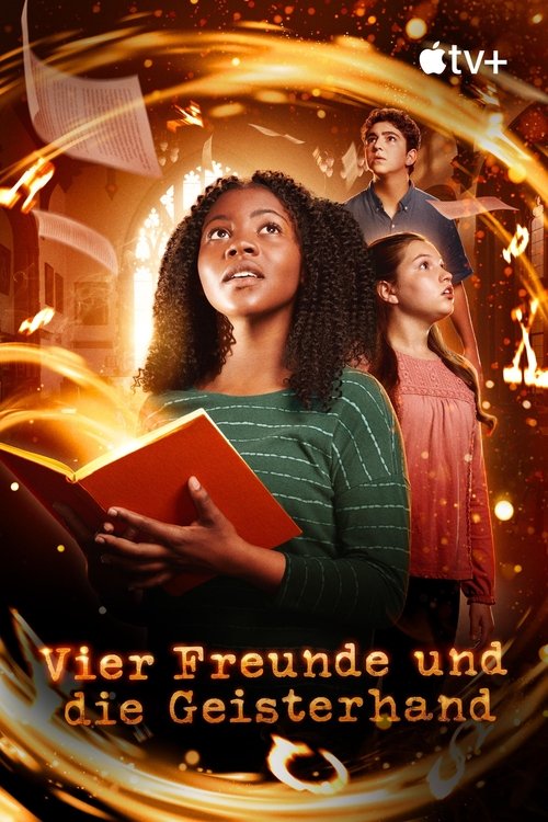 Vier Freunde und die Geisterhand Poster