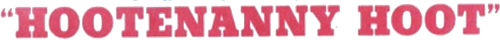 Hootenanny Hoot