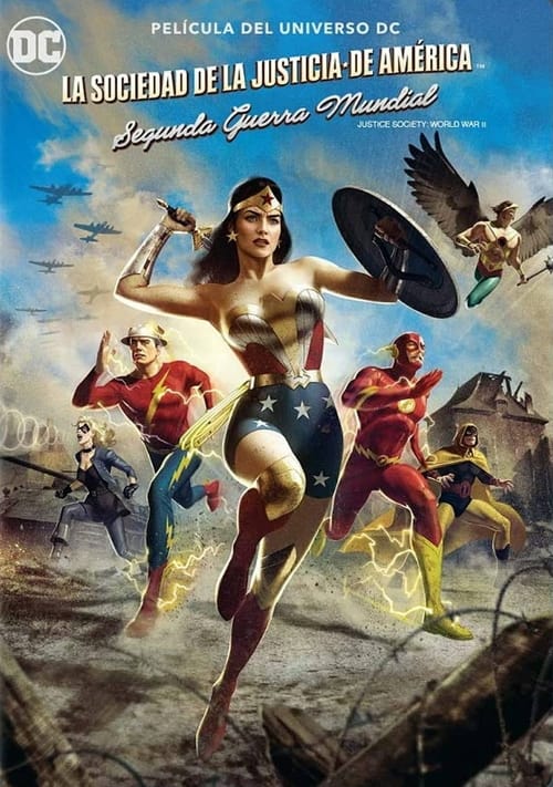 Justice Society: World War II poster