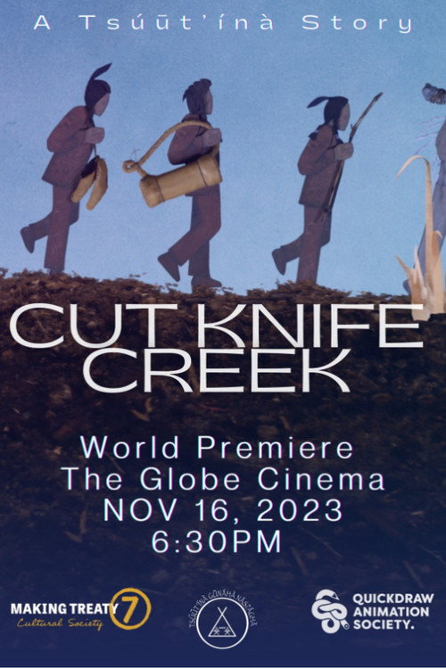 Póster oficial de Cut Knife Creek (2023) - Animation