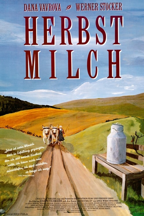 Poster Herbstmilch 1989