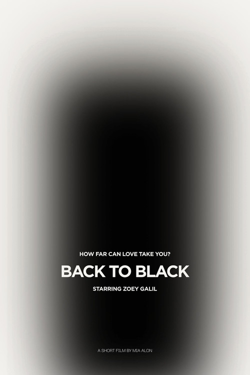 Back To Black poster