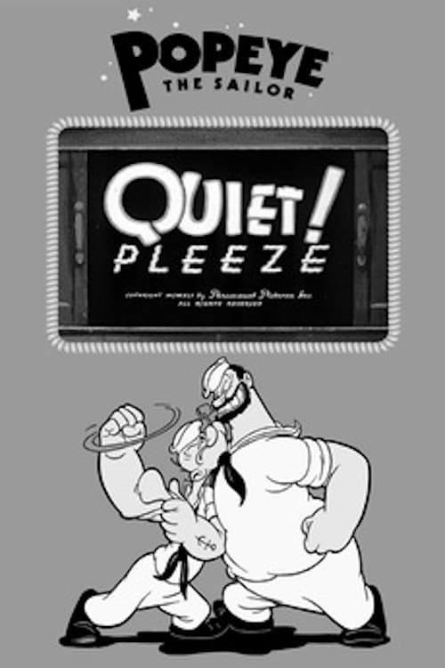 Quiet! Pleeze (1941) poster