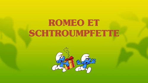 Image Roméo et Schtroumpfette