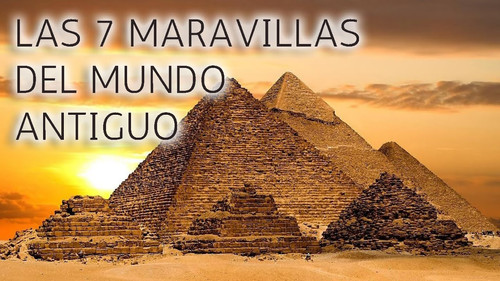 Las siete maravillas del mundo antiguo Backdrop Blur
