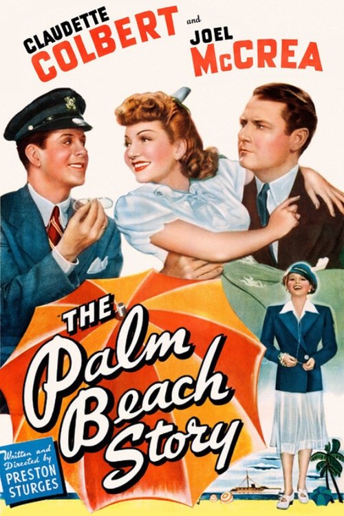 Grootschalige poster van The Palm Beach Story