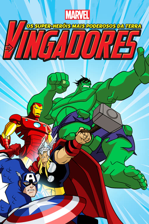 Poster da série Os Vingadores - Os Maiores Heróis da Terra