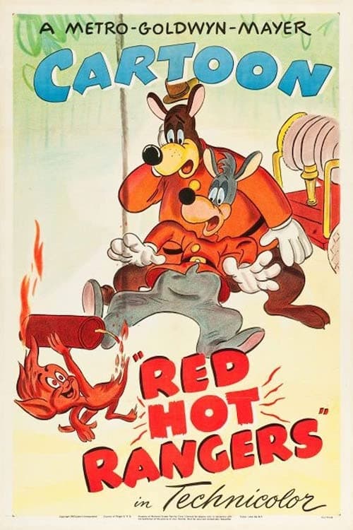 Poster Red Hot Rangers 1947