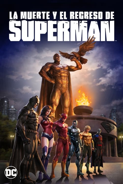 La muerte y el regreso de Superman: Sea testigo de la batalla sin límites entre la Liga de la Justicia y una fuerza alienígena imparable conocida solo como Doomsday, una batalla que solo Superman puede terminar y cambiará para siempre la cara de Metrópolis.
