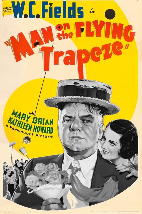 Man on the Flying Trapeze poster