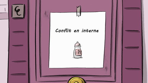 Conflit en interne