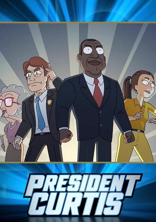 President Curtis Poster Blur
