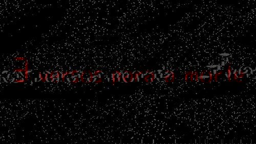 3 versos para a morte