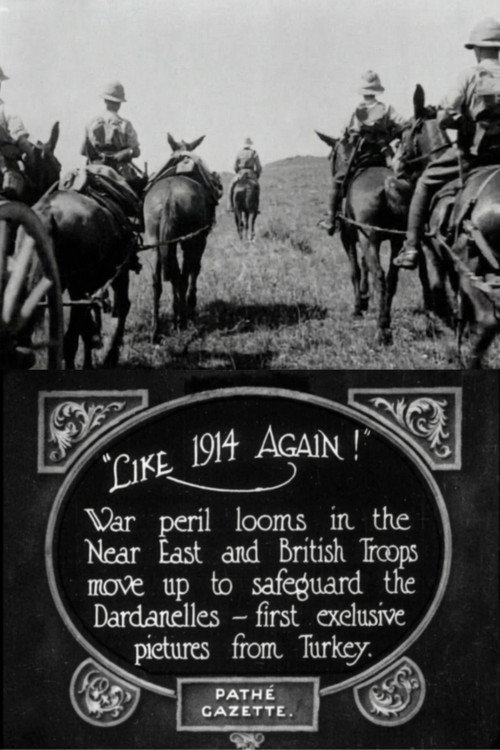 Like 1914 Again War Looms In