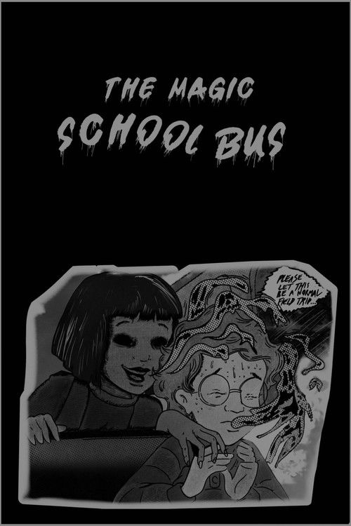 A Magic School Bus Halloween poster