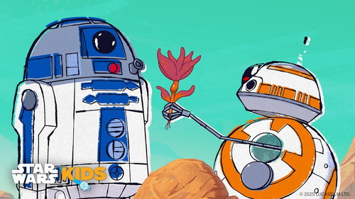 R2-D2 and BB-8 Chased By A Bounty Hunter?!