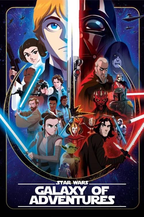 Poster Star Wars Galaxy of Adventures