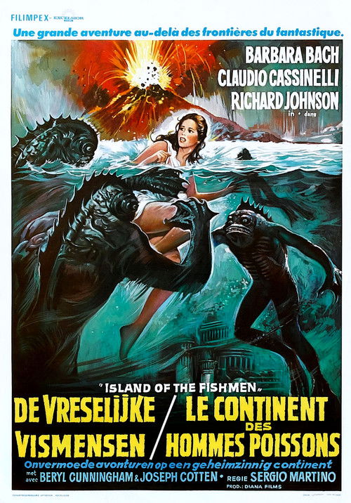 Island of the Fishmen poster