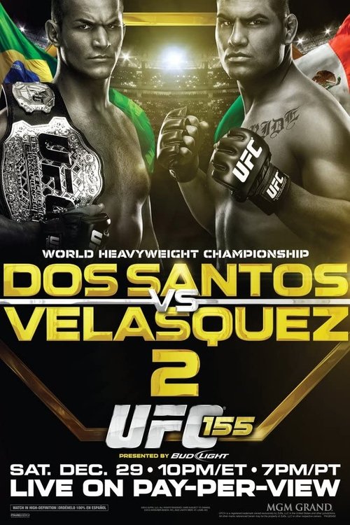 UFC 155: Dos Santos vs. Velasquez 2 movie poster player