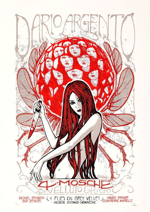 Four Flies on Grey Velvet poster