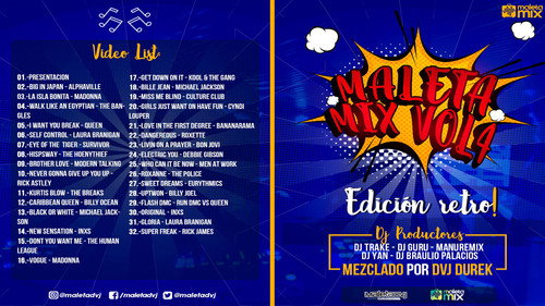 MaletaMix Vol.4 Edicion Retro Backdrop Blur
