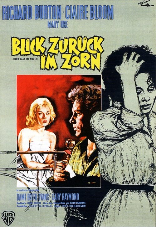 Blick zurück im Zorn movie poster player