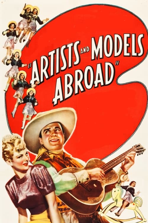 Artists and Models Abroad Movie Poster Image