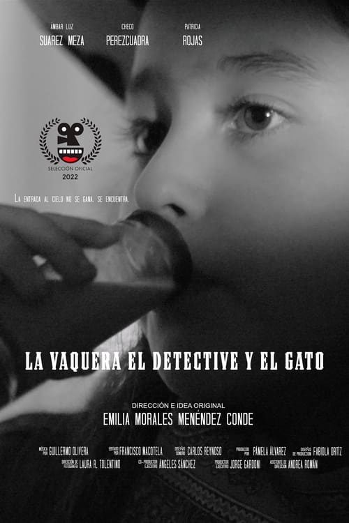 Póster de La vaquera, el detective y el gato