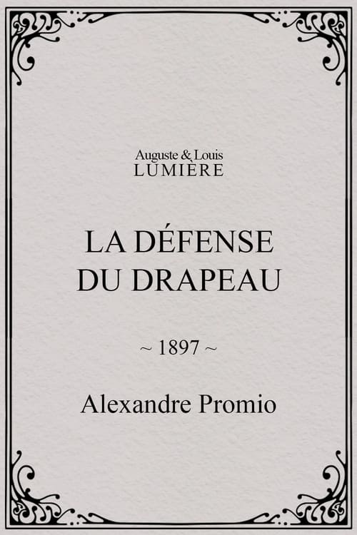 Poster La défense du drapeau 1897