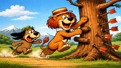Leoncio el león y Tristón - Season 1 Backdrop Blur