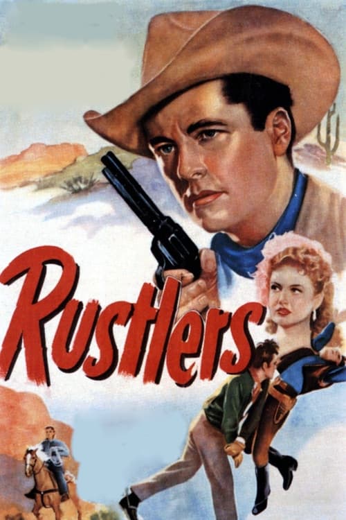 Poster Rustlers 1949