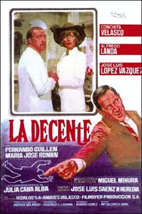 La decente movie poster player