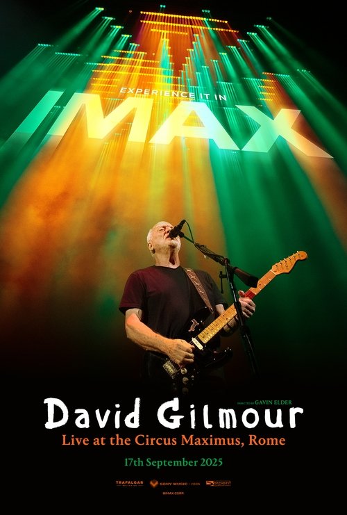 David Gilmour Live at the Circus Maximus, Rome poster
