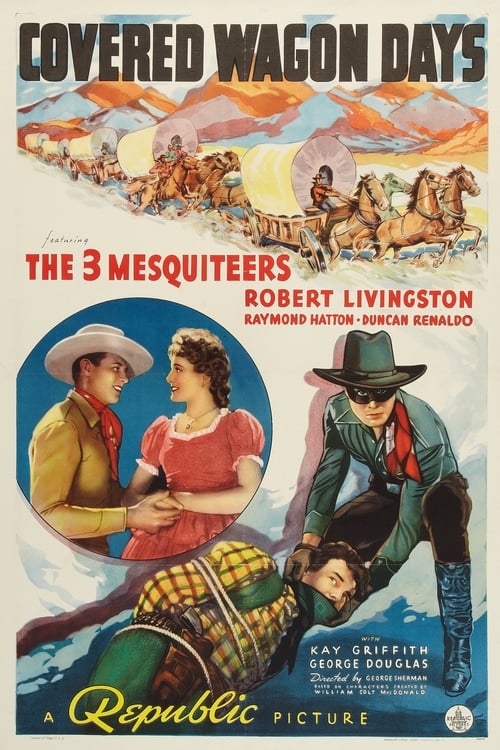 Covered Wagon Days Movie Poster Image