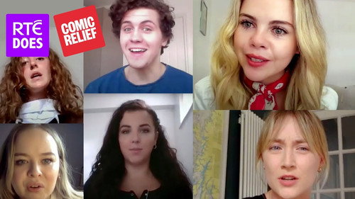 Saoirse Ronan becomes a Derry Girl (RTÉ Does Comic Relief)