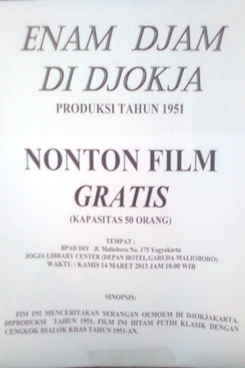 Ver pelicula Enam Djam Di Djogja Online