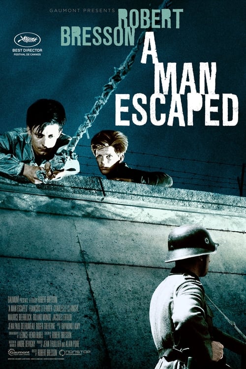 Grootschalige poster van A Man Escaped