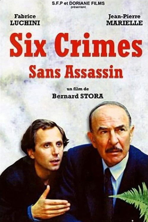 Six crimes sans assassins poster