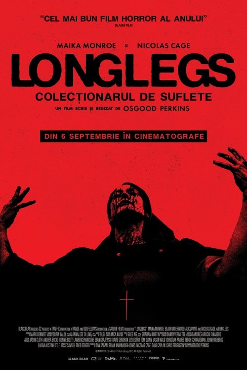 Poster pentru Longlegs: Colecționarul de suflete