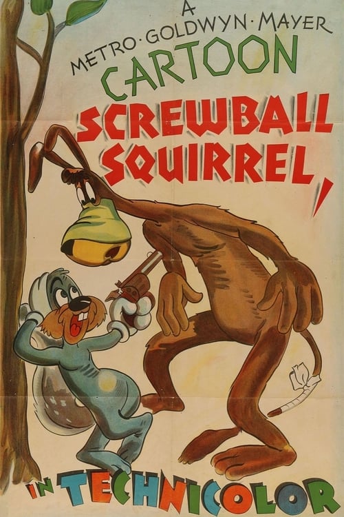 Grootschalige poster van Screwball Squirrel