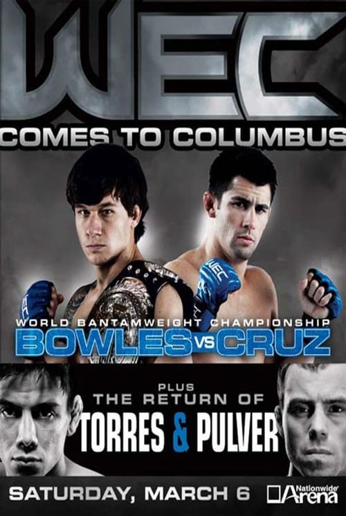 Poster WEC 47: Bowles vs. Cruz 2010