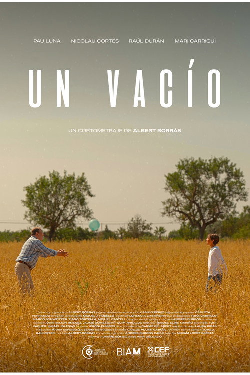 Official poster of Un Vacío - Drama