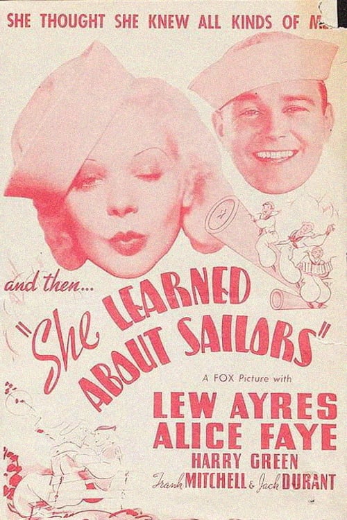 Poster She Learned About Sailors 1934