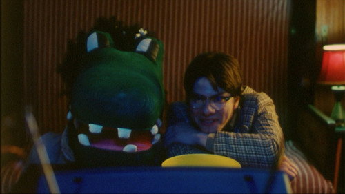 Trumpeter and Puppet