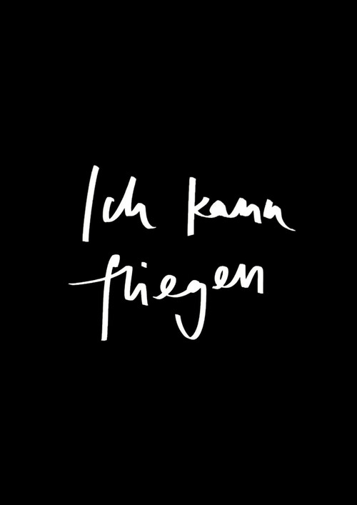 Póster oficial de Ich kann fliegen - Drama