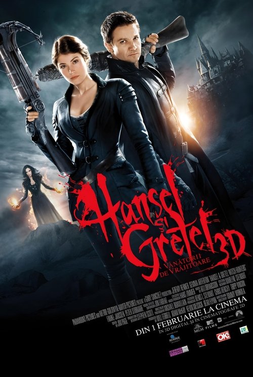 Poster pentru Hansel și Gretel: Vânătorii De Vrăjitoare