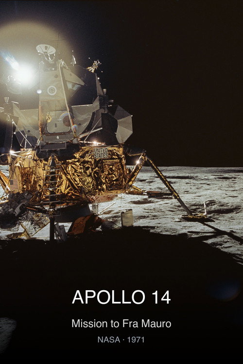 Apollo 14: Mission to Fra Mauro official trailer poster