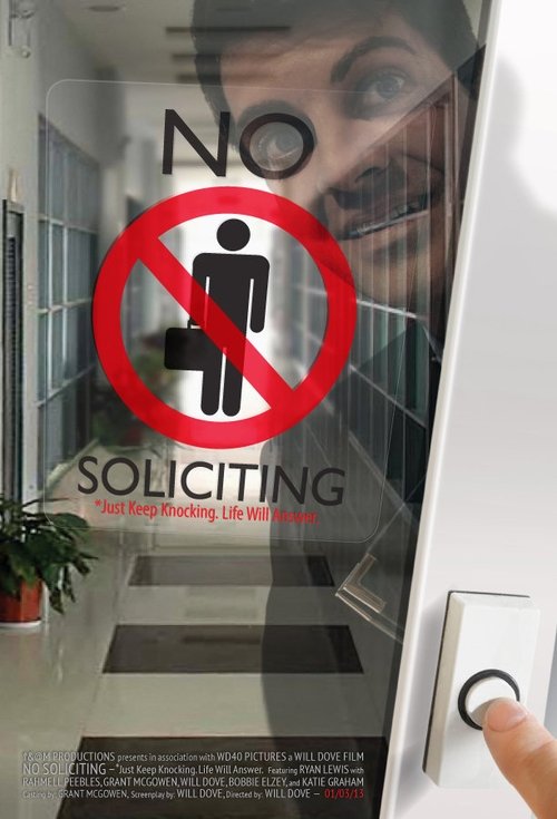 No Soliciting movie poster player