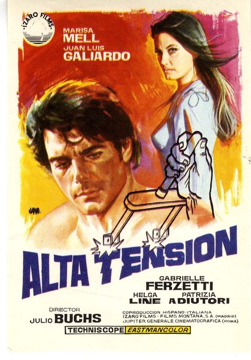 Alta tensión movie poster player
